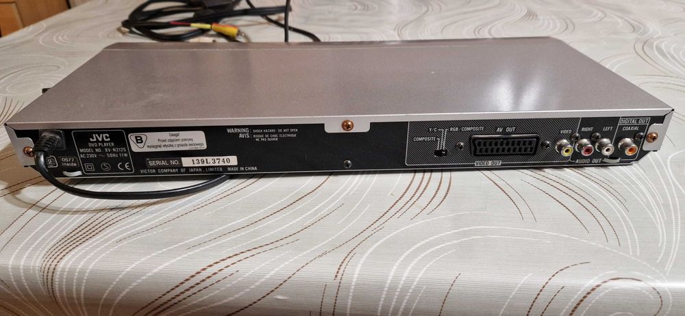 DVD JVC без дистанционно