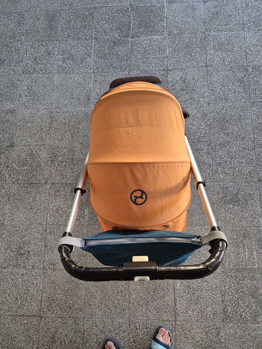 Детска количка Cybex  Balios S  с летен кош Tropical blue