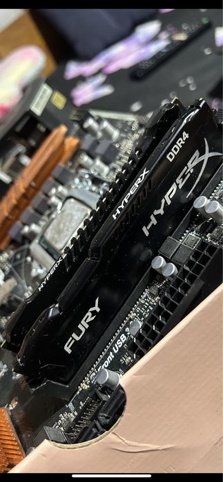 Memorie Ram HyperX Fury Black 8 GB (2x4 GB) DDR4