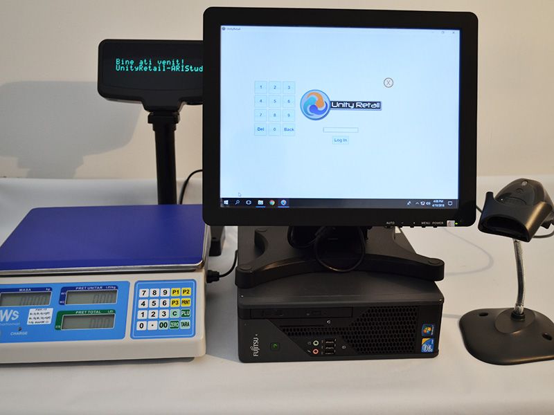 Sistem POS Touch Magazin Pachet Echipament Software Vanzare Gestiune