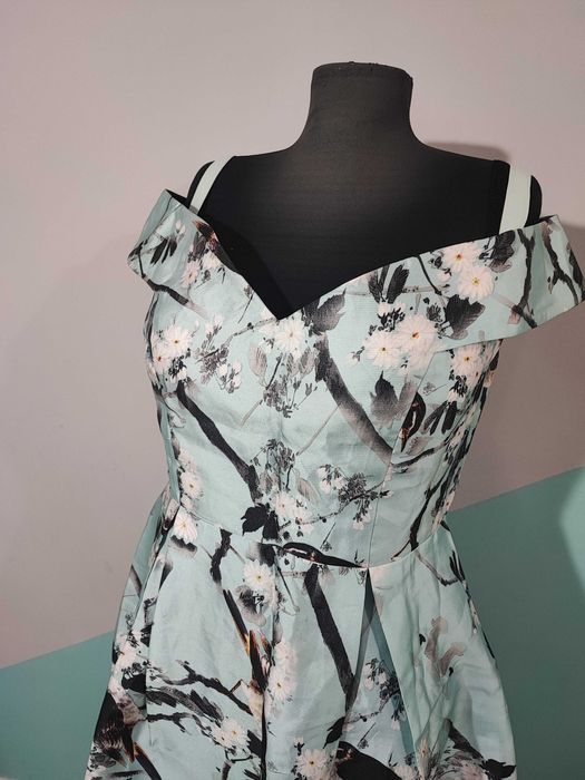 Рокля за повод синя