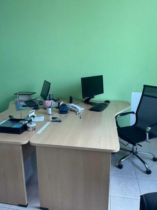 Дървени офис бюра 180/60