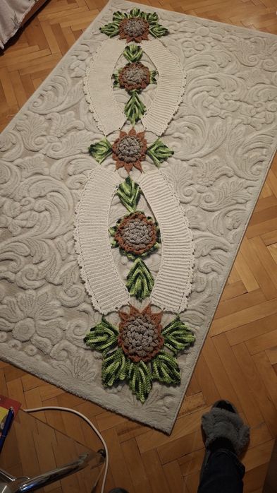 Mileu de masa făcut manual