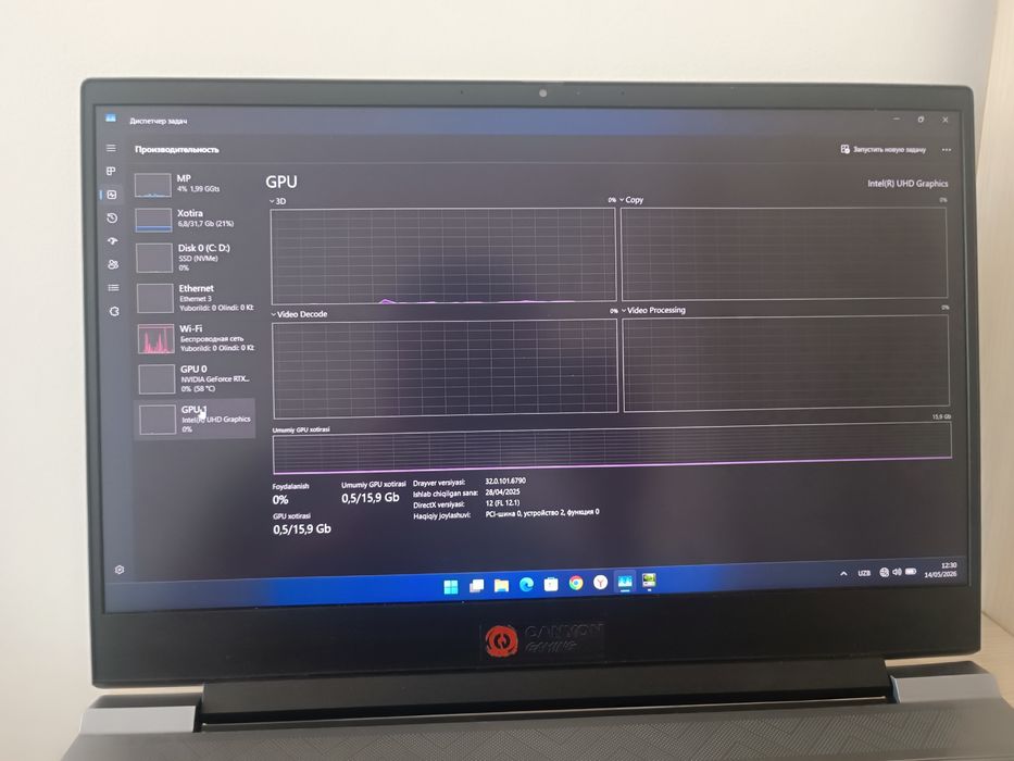 Hp omen 16 i7 14700HX RTX 4070