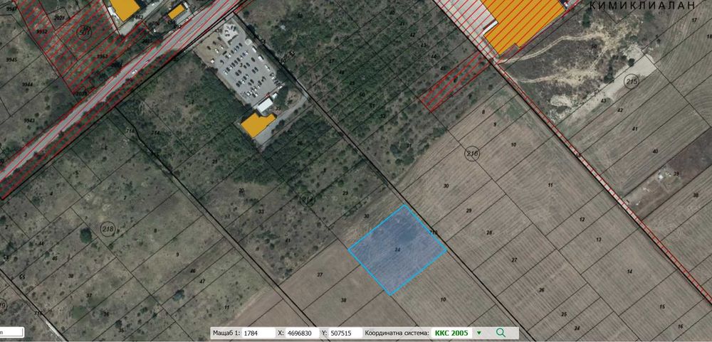 Продава се Парцел в Стара Загора, Железник - център - 4129 кв.м за 12 €/кв.м - Снимка #1