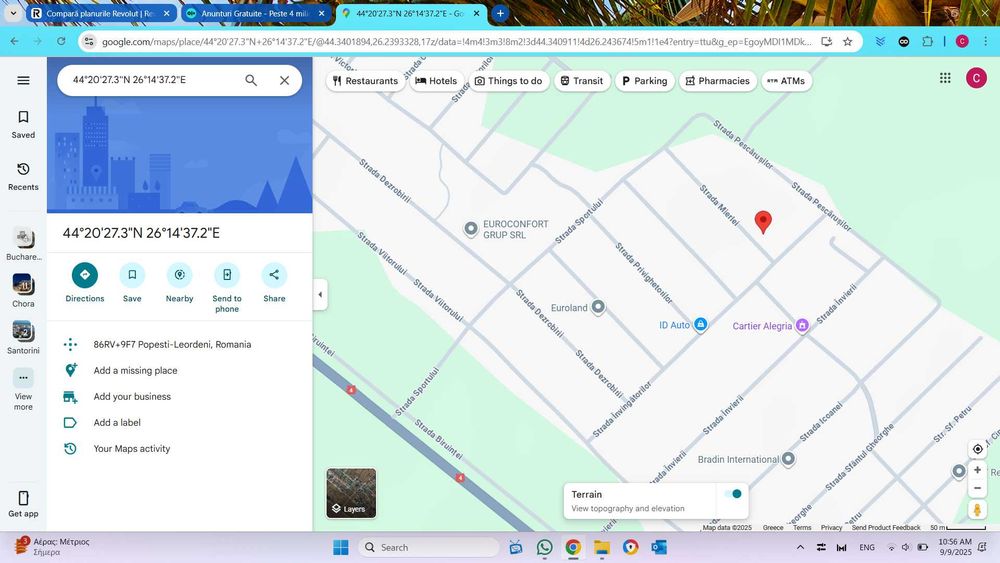 Vanzare teren intravilan 800 mp - cartier Allegria