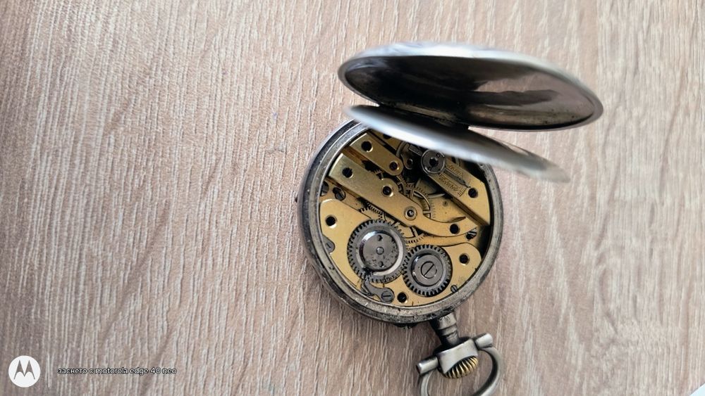 сребърен часовник за части