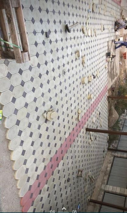 Укладка брусчатки