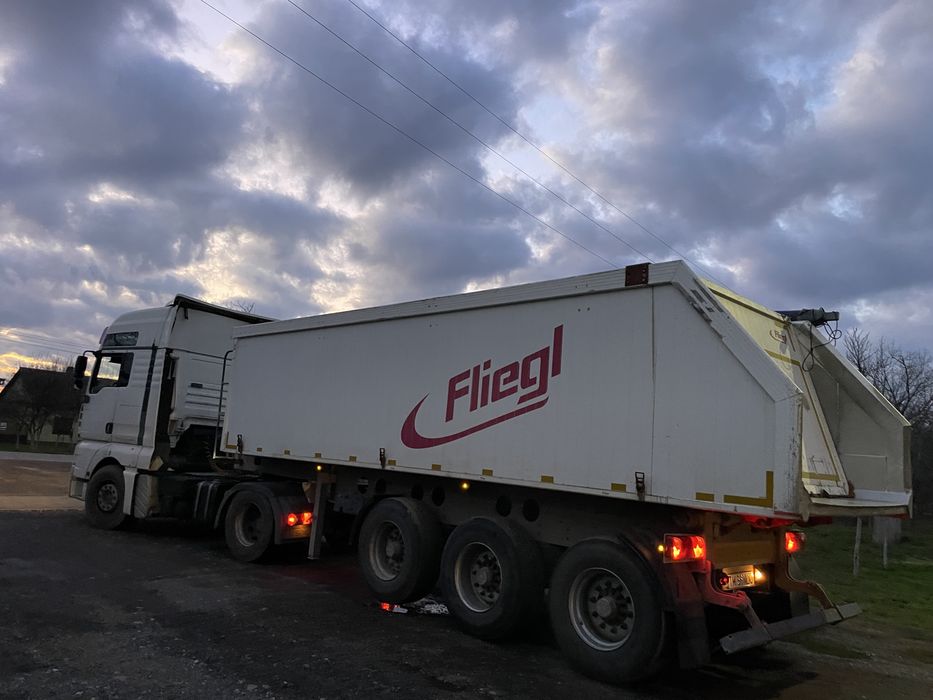 TGA EURO 5 Manual  semiremorca Fliegl