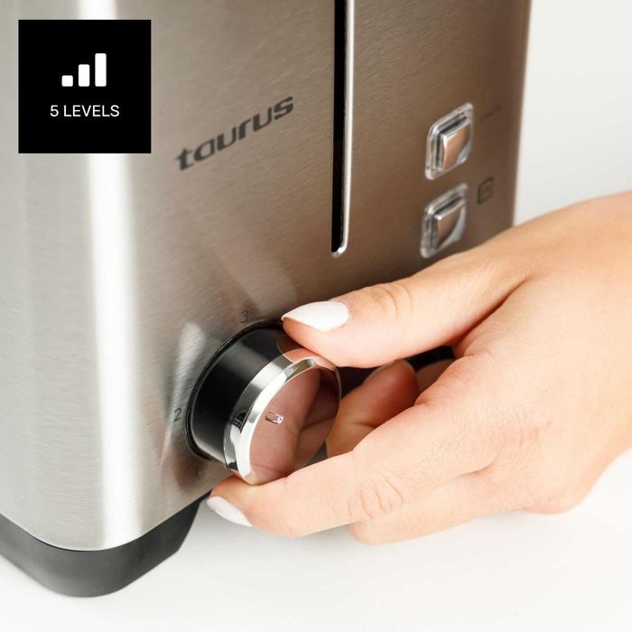 Двоен Тостер Taurus Mytoast Duplo Legend, Метален Корпус, 1400W