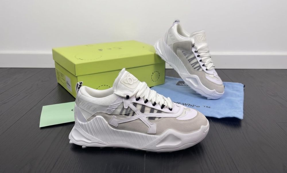 Adidasi OFF-White Odsy 1000 Alb - Cutie