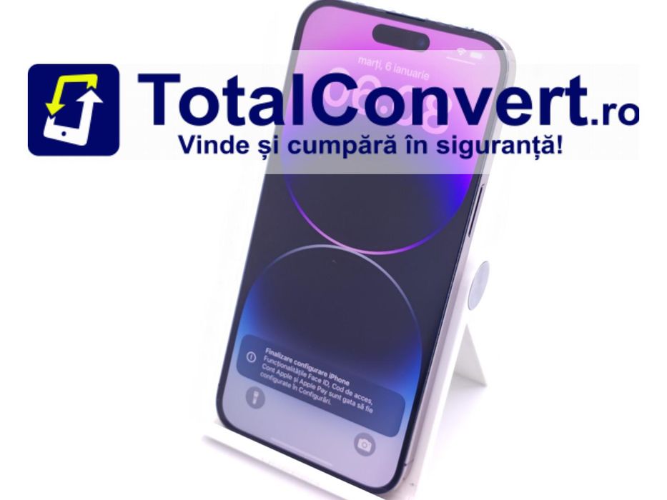 Apple iPhone 14 Pro Max 256GB Deep Purple, Garantie 24 luni | #D90011