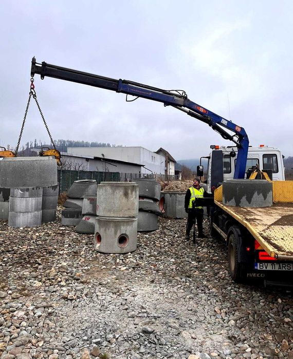 Macara auto Brașov – încarc, transport,  descarc  -Platforma -rapid!