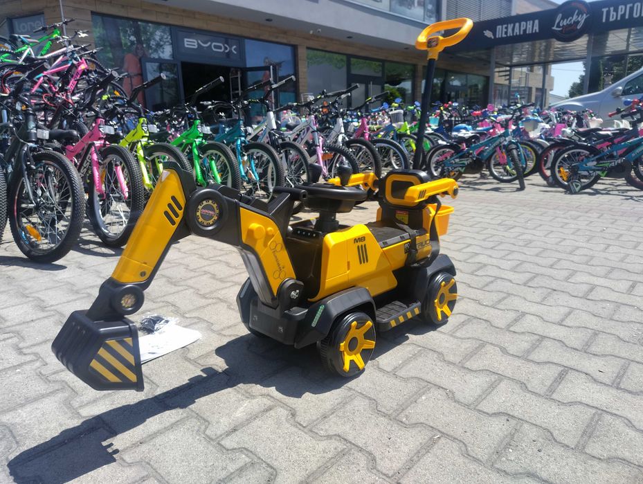 US Акумулаторен детски багер BUMBLEBEE