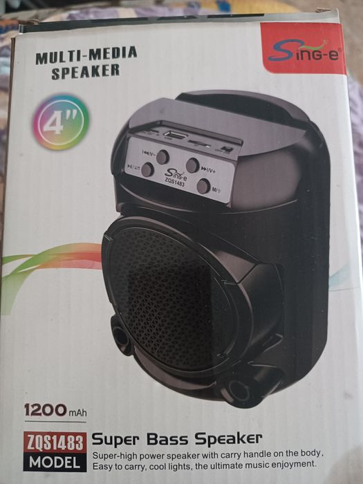 Продам портативную колонку SinG-e ZQS1483.