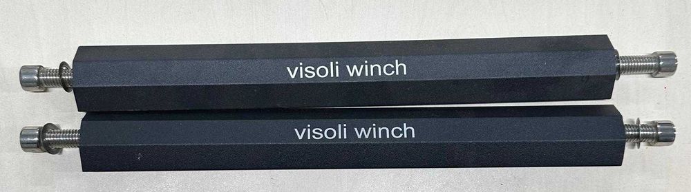 Suporti/bare din aluminiu transversale pentru troliu Visoli 9500-13500