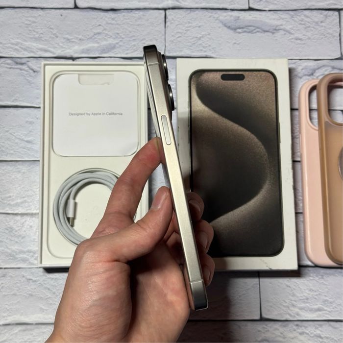 iphone 15 pro max в идеальном состояний