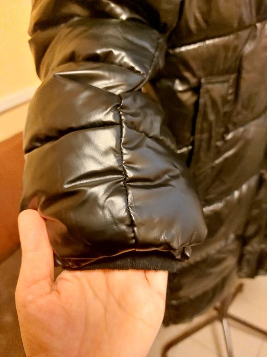 Куртка зимняя, чёрная