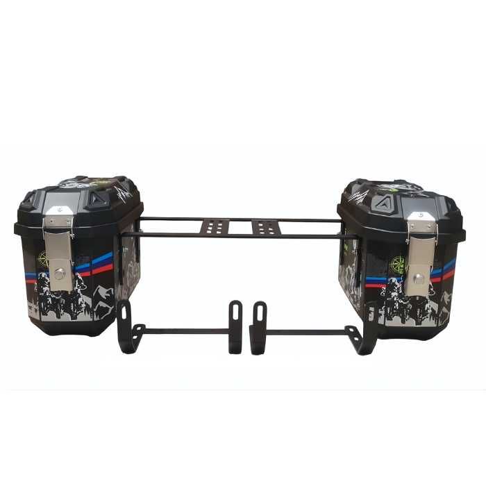 Комплект 2 броя странични куфари дисаги за мотор мотоциклет PA1526