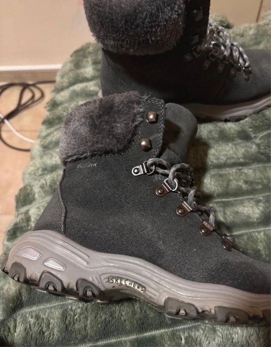 Ghetute Skechers D’Lites de dama gri nr 37