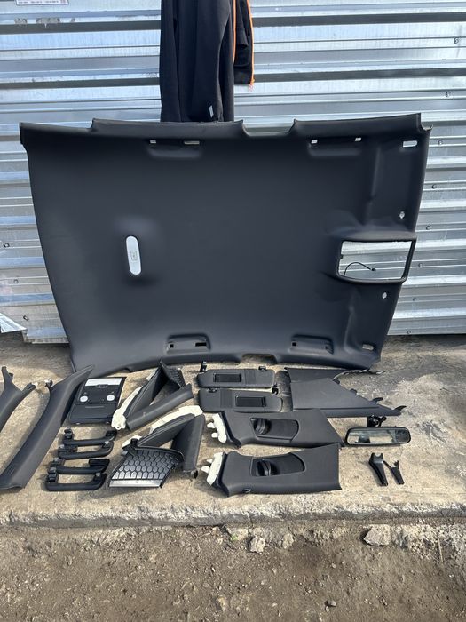 Комплект таван Sline черен Седан за Audi A4 B8  с огледало Ауд