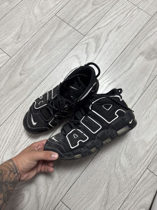 Uptempo Black/White - Marimea 43