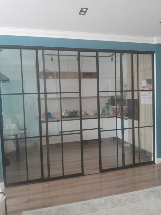 Лофтперегородка с дверью