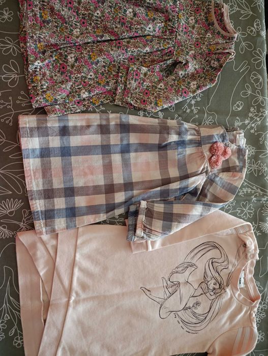 Рокли пижами боди кожух бебе момиче от 68см до 92 см. Zara,Obaibi др.