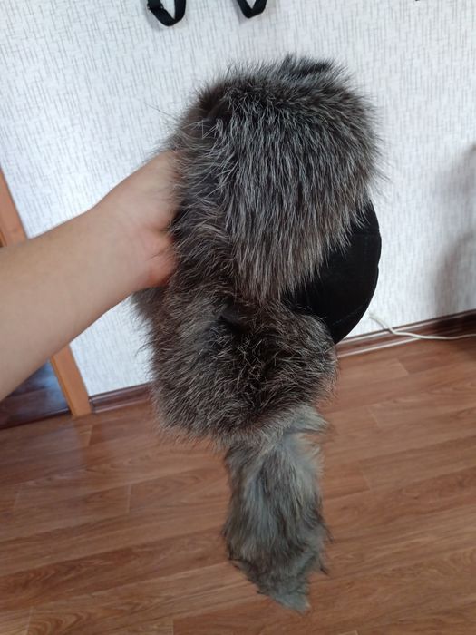 Шапка ушанка и песца