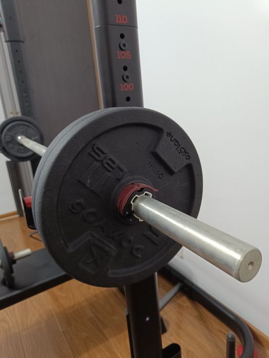 Squat rack - bench press - haltere - gantere