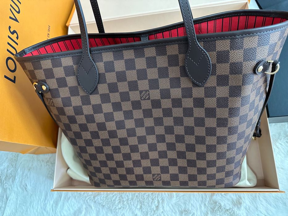 Geantă LV nouă originală cutie bon tot