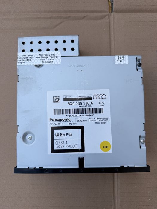 CD Changer / DVD Changer Audi A1 A3 A4 A5 A6 A7 A8 Q3 Q5 Q7