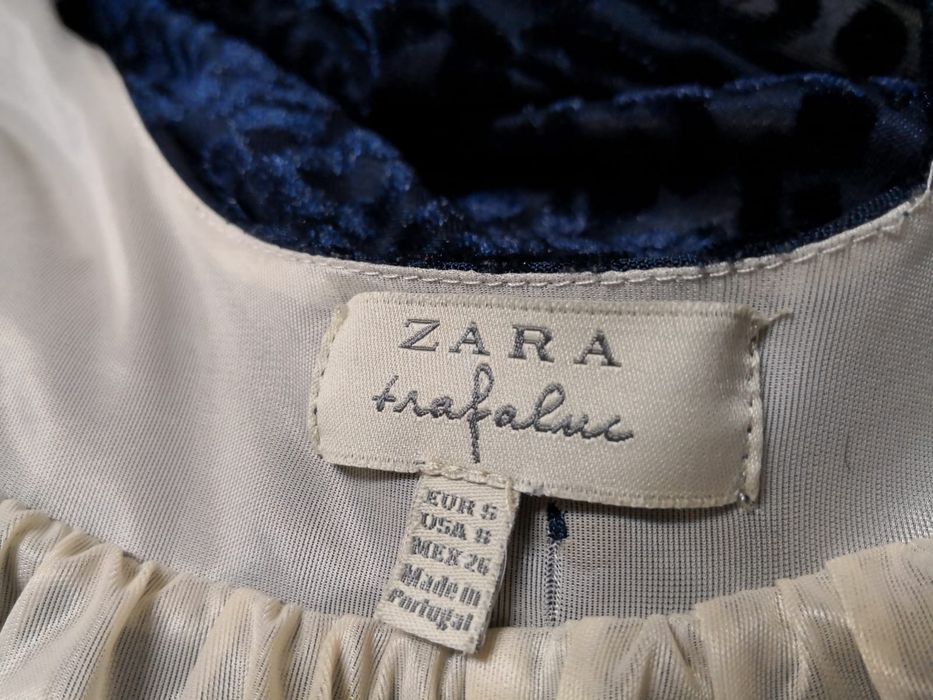 Rochie albastra zara