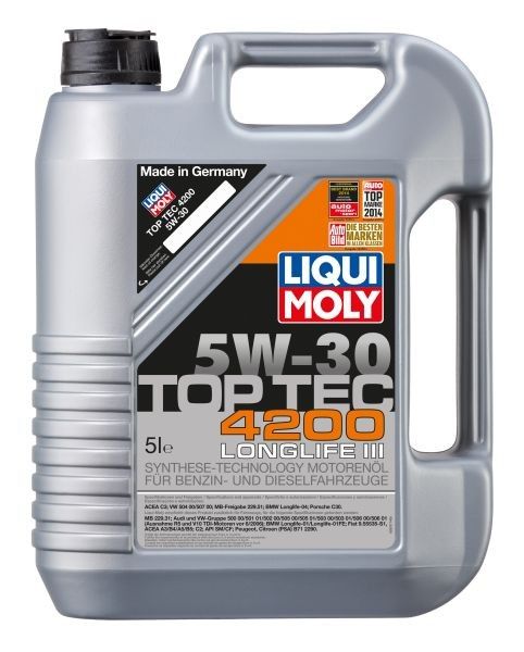 Ulei motor Liqui Moly 5W30 Top Tec 4200 5L