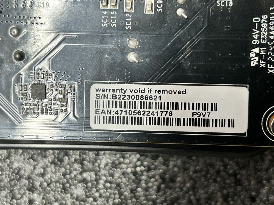 Видеокарта Nvidia Geforce GTX 1650 4gb
