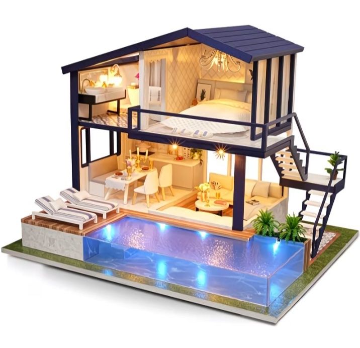 LED Yoritgichli Miniatyura Villa Uy