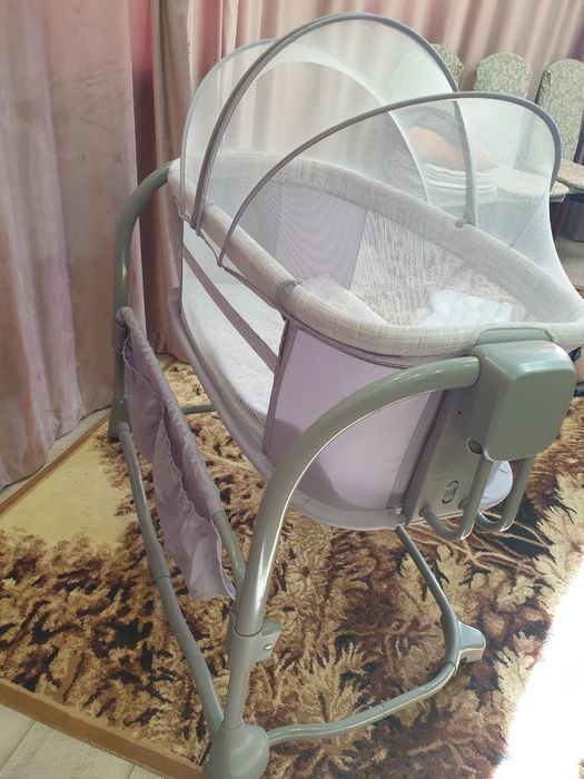 Детская электро колыбель кровать