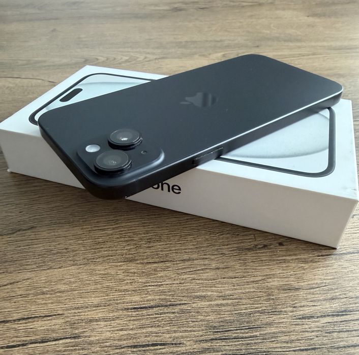 Iphone 15 plus 128gb black full box