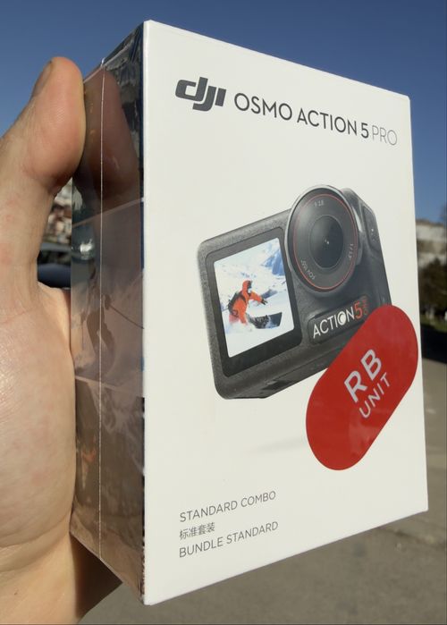 DJI Osmo Action 5 Pro НЕРАЗОПАКОВАНА с гаранция !!