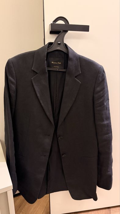 Massimo dutti пиджак из льна 34