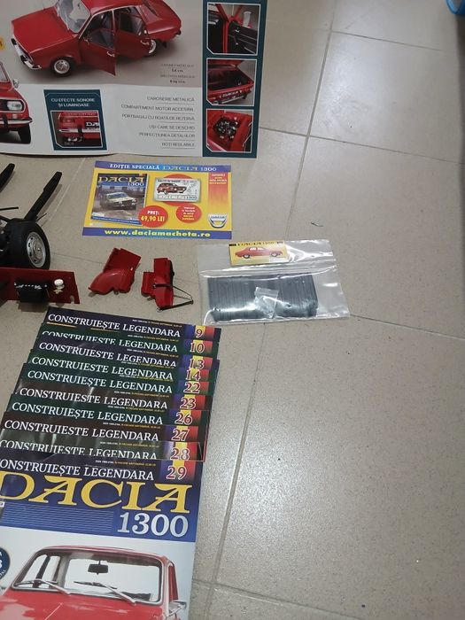 Vând piese macheta dacia 1300 noi 18 nr