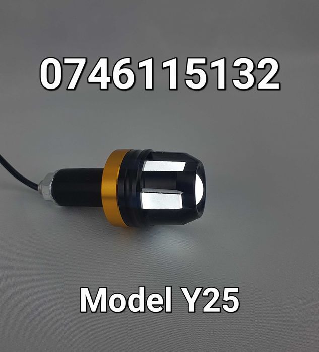 Semnalizari ghidon-Semnalizare LED+Pozitie-Capete Ghidon Aluminiu- Y25