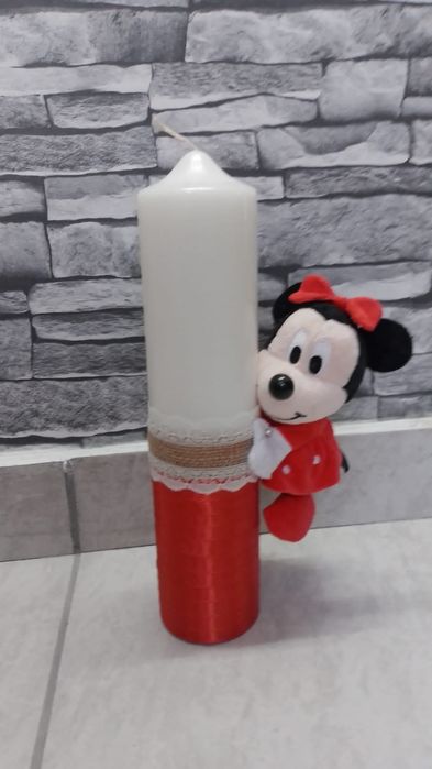 Lumanare botez fetite si baietei