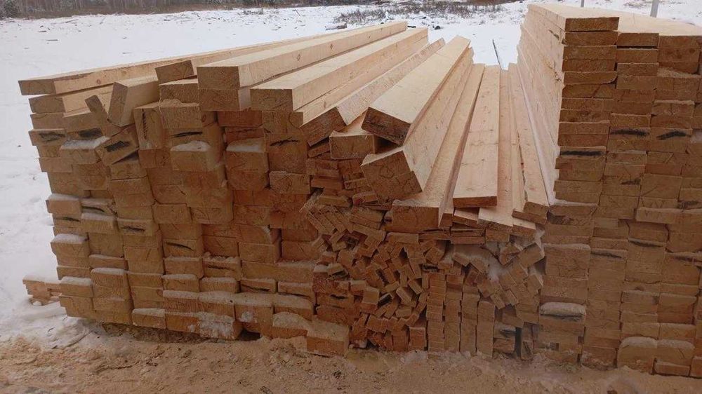 доски обрезные 45*100, 45*120, 45*150, 45*180, 45*200