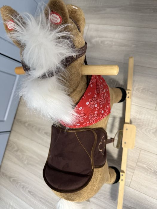 Caluț de pluș cu balansoar