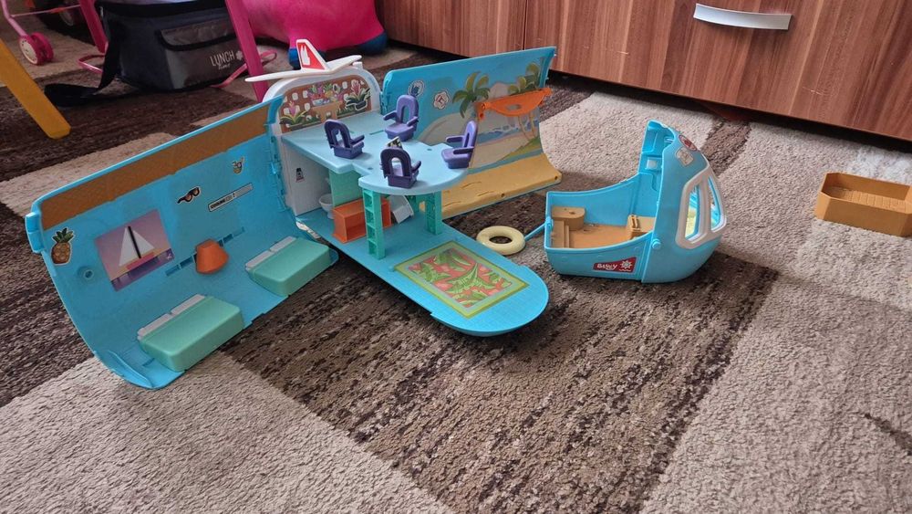 Set de joaca BLUEY - avionul 3 in 1 .. stare perfecta fara defecte