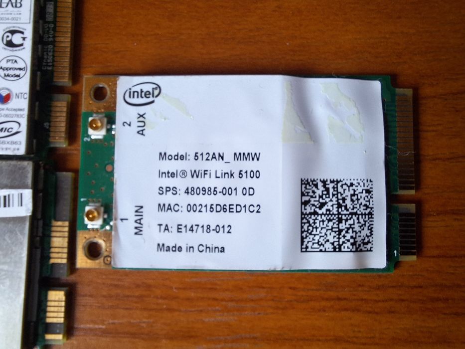 Placa de rețea intel