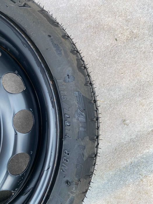 Rezerva slim R14 inch Dacia Spring stare noua