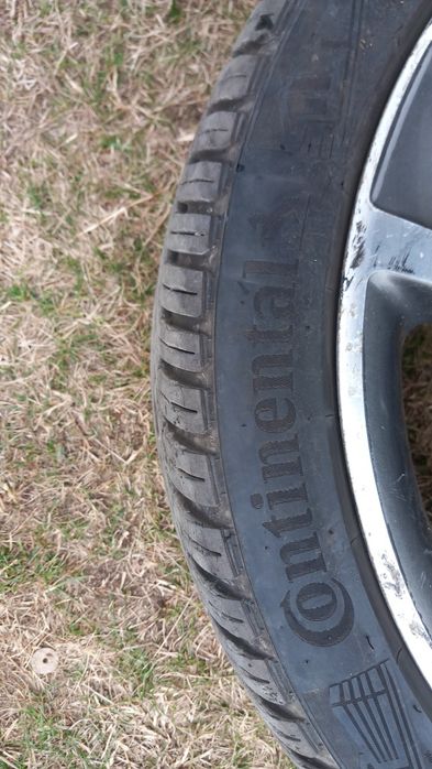 Jante aluminiu +anvelope M+S Continental  215/40/R17,Passat,golf,polo