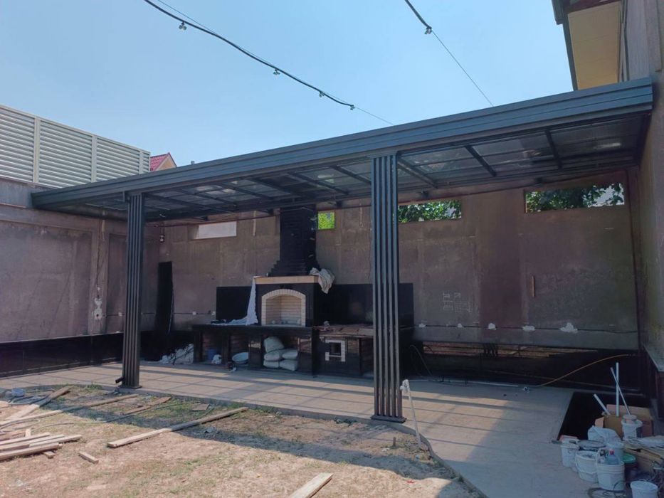 Навес перила жалюзи Дарвоза